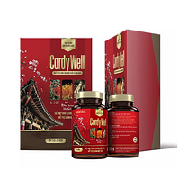 Cordy Well softcap BT/2 tăng cường sức đề kháng, hỗ trợ giảm mệt mỏi hộp 60 viên
