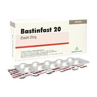 Thuốc Bastinfast 20 Agimexpharm điều trị triệu chứng viêm mũi dị ứng, ngứa da, mày đay (10 vỉ x 10 viên