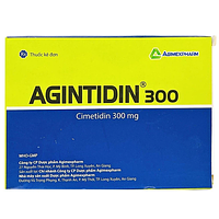  Agintidin 300mg điều trị dạ dày và ruột, loét dạ dày (hộp 100 viên)