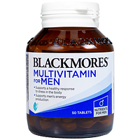 Blacmore multivitamin for men tăng cường sức khỏe nam giới chai 50 viên 