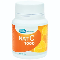 MGWC Nat C 1000mg  Hỗ Trợ Tăng Cường Sức Đề Kháng 30 Viên
