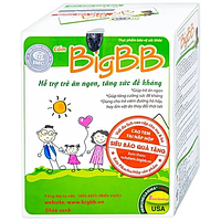 BIG BB - Hỗ Trợ An Ngon, Tăng Cường Đề Kháng Cho Trẻ (Hộp 16 Gói x 3g).