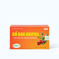 ABIPHA tăng cường chức năng gan, giải độc gan (Hộp 50 viên nang mềm)