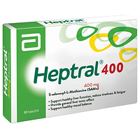 Heptral 400 hỗ trợ tăng cường chức năng gan, dạng viên nén (3 vỉ x 10 viên)