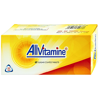 Allvitamine bổ sung Vitamin (Hộp 6 vỉ x 10 viên)