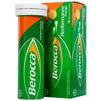 Berocca Perfomance bổ sung vitamin, tăng đề kháng tuýp 10 viên sủi