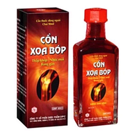 Cồn Xoa Bóp điều trị thấp khớp, nhức mỏi xương gân chai 90ml