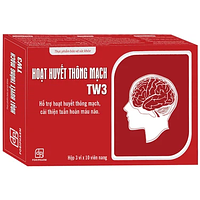 Foripharm Hoạt Huyết Thông Mạch TW3 (Hộp 3 Vỉ x 10 Viên)