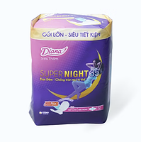 Diana băng vệ sinh ban đêm supernight siêu thấm cánh 35cm 12 miếng
