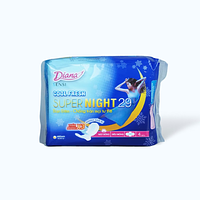 Diana băng vệ sinh ban đêm sensi cool night fresh 29 cm ( 4 miếng )