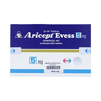 Aricept Evess 5mg Eisai điều trị triệu chứng bệnh azheimer (2 vỉ x 14 viên)