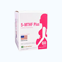 5-MTHF PLUS - Hỗ Trợ Sinh Sản Nữ và Cân Bằng Nội Tiết Tố (Hộp 60 Viên).